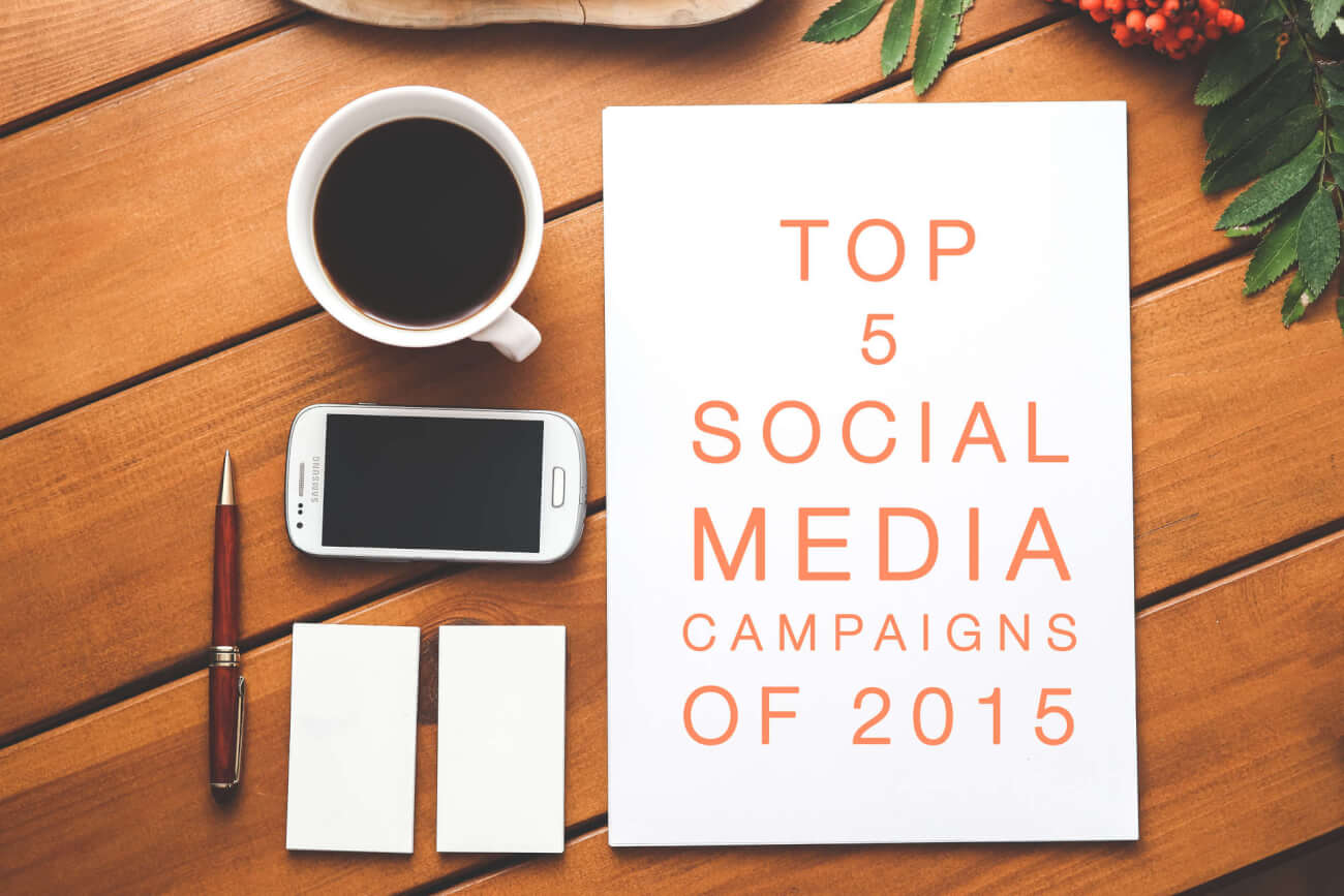 Las 5 mejores campañas en redes sociales de 2015