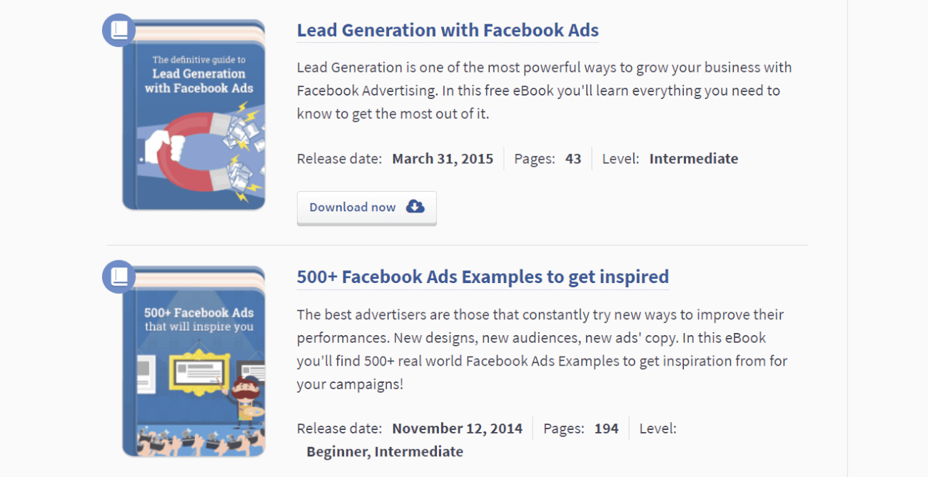 Facebook Ads Inspiration - 11 Great Sources | Brand24, image size:1300x669