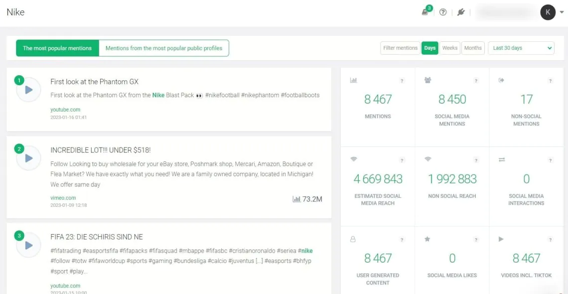 Estratégia de marketing do YouTube - analise seus concorrentes usando a ferramenta Brand24