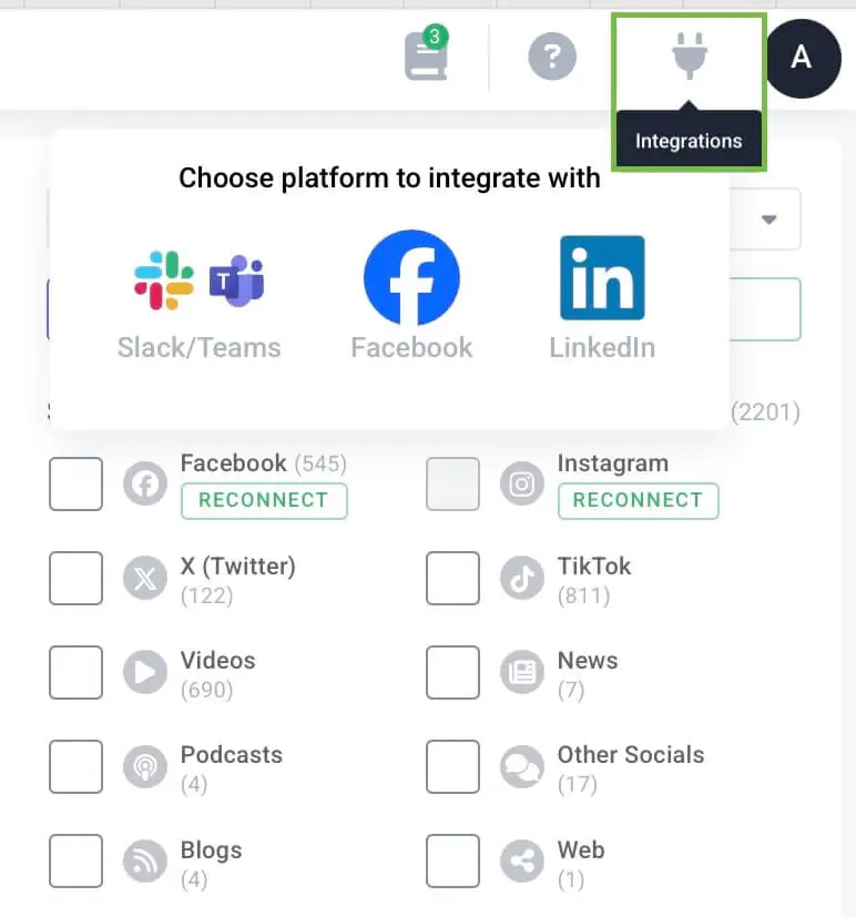 Choosing a Slack channel to follow your Twitter hashtag