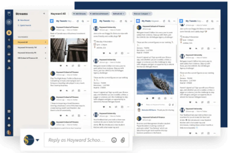 Hootsuite - Herramienta de análisis de Instagram