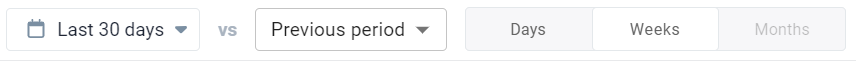 New in Comparison Tab: Period Comparison | Brand24