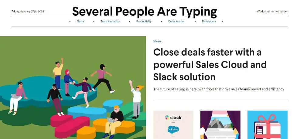 Blog do Slack