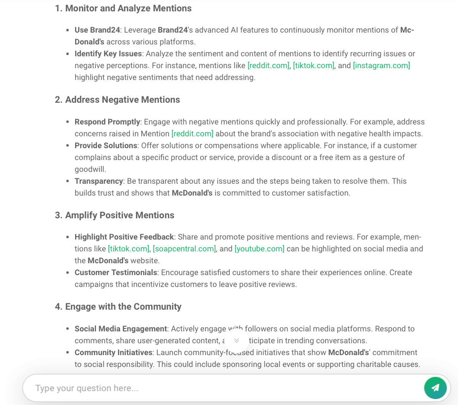 Brand24: AI Brand Assistant - servicio de reparación de la reputación en línea