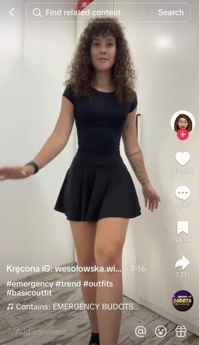 Tendencia de emergencia en TikTok