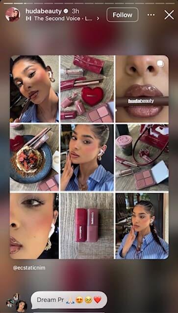 Reshare story mentions publicly