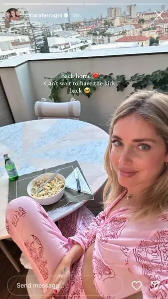Chiara Ferragni's Instagram Stories