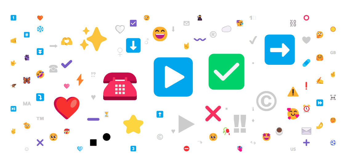 Prenda os espectadores usando emojis relevantes: Análise de emojis Brand24.