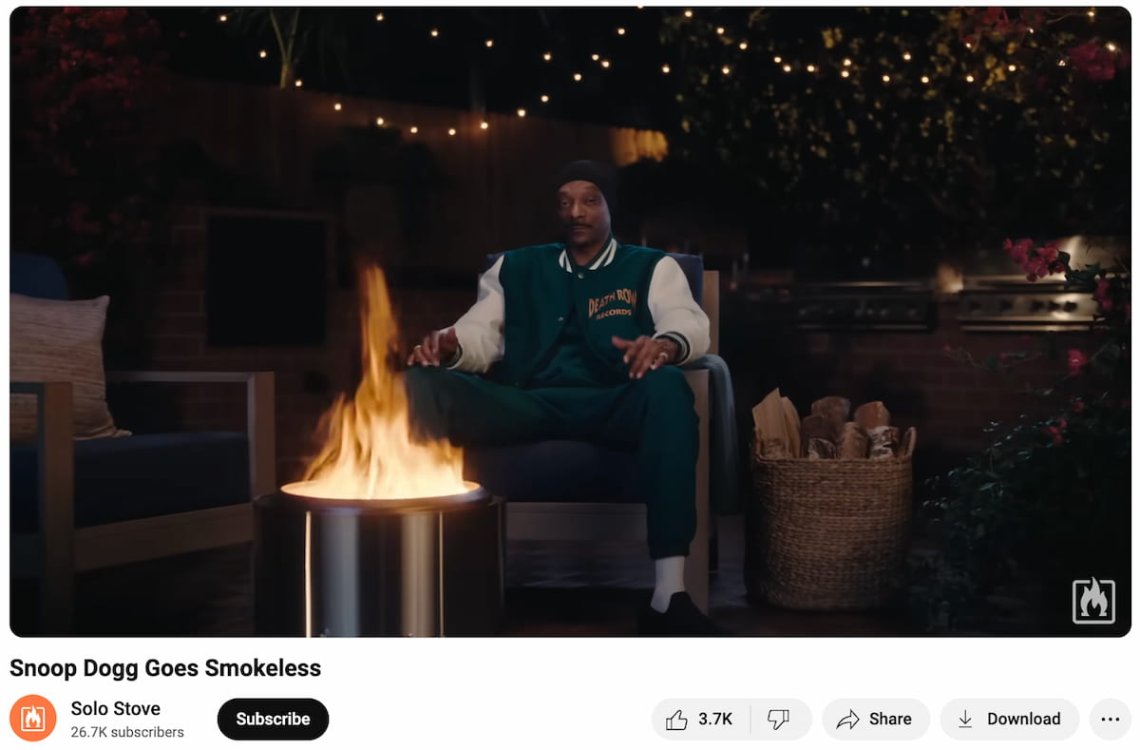 estudio de caso de marketing solo stove y snoop dogg