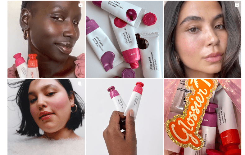 Glossier's Social Media Marketing Strategy