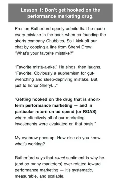 Masters in Marketing, newsletter provided by HubSpot