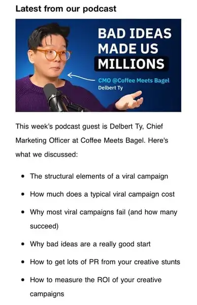 Ahrefs' Digest is one of the SEO newsletters, very necessary in the marketing world