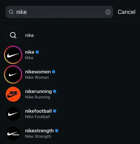 Nike's example: Using reach efficient platforms.