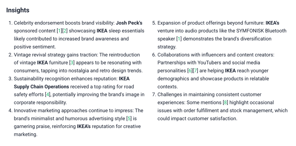 Use AI to get insights and produce high quality content relevant to your audience.