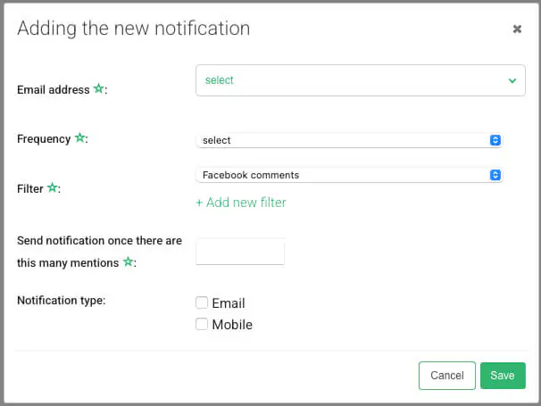 how to response to facebook comments brand24 notifications