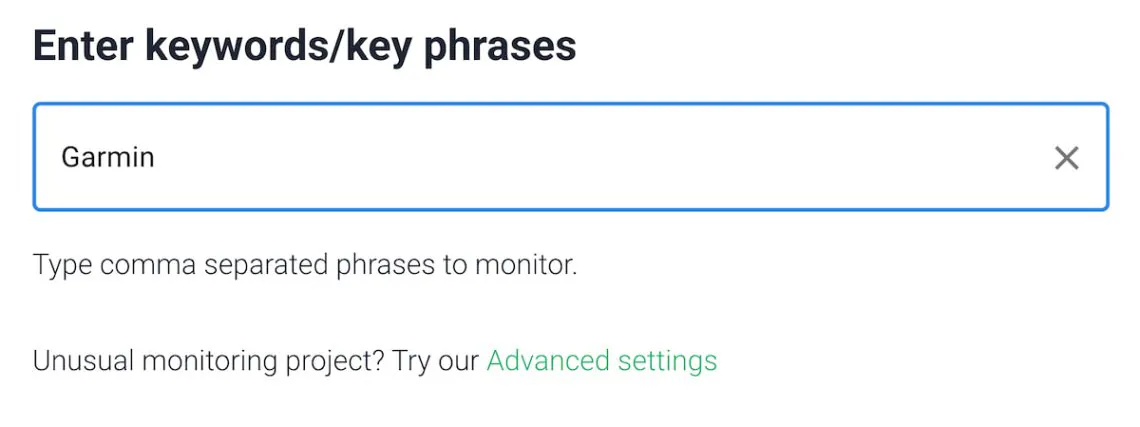 Setting keyword is the necessary first step for social media listening