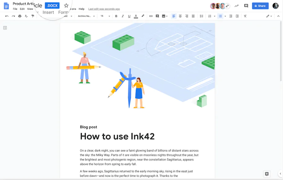 Google Workspace - one of the free online business tools