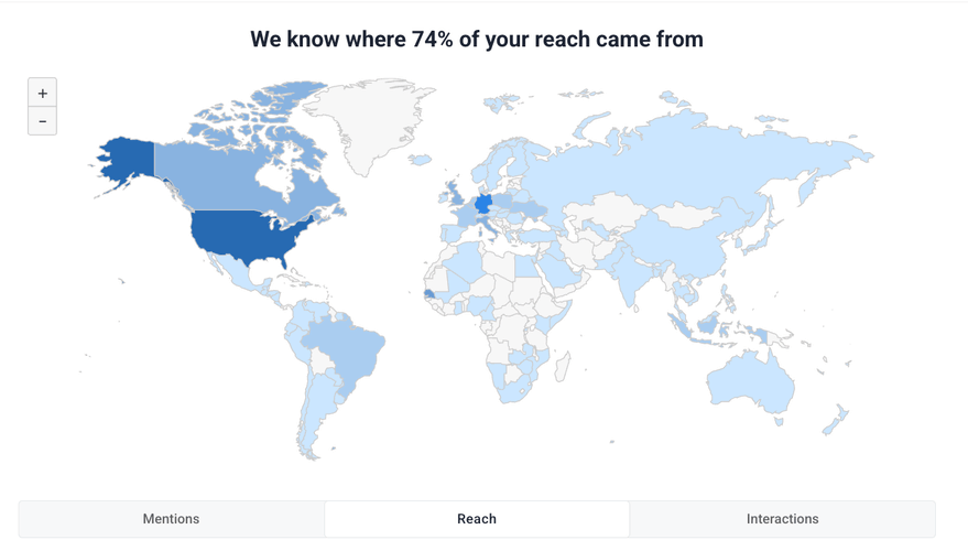 Analyze your target market with geolocation on Babbel's target audience example.