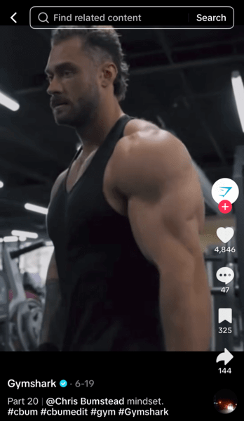 Gymshark perfectly choose the right ambassadors and influencers to work with on TikTok