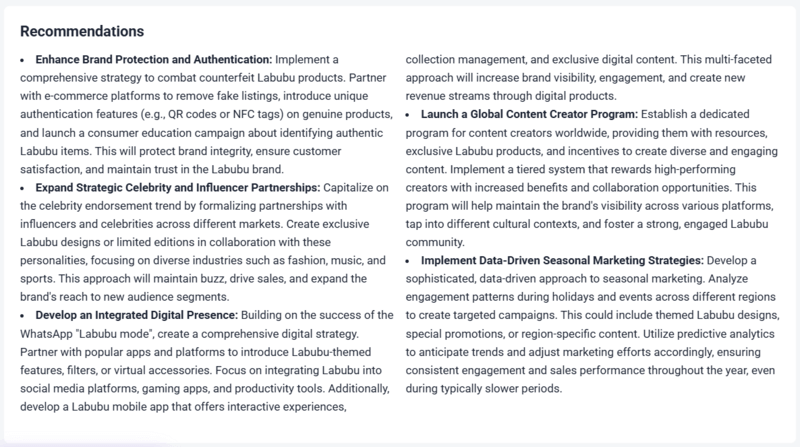 Brand24: Recommendations for Labubu