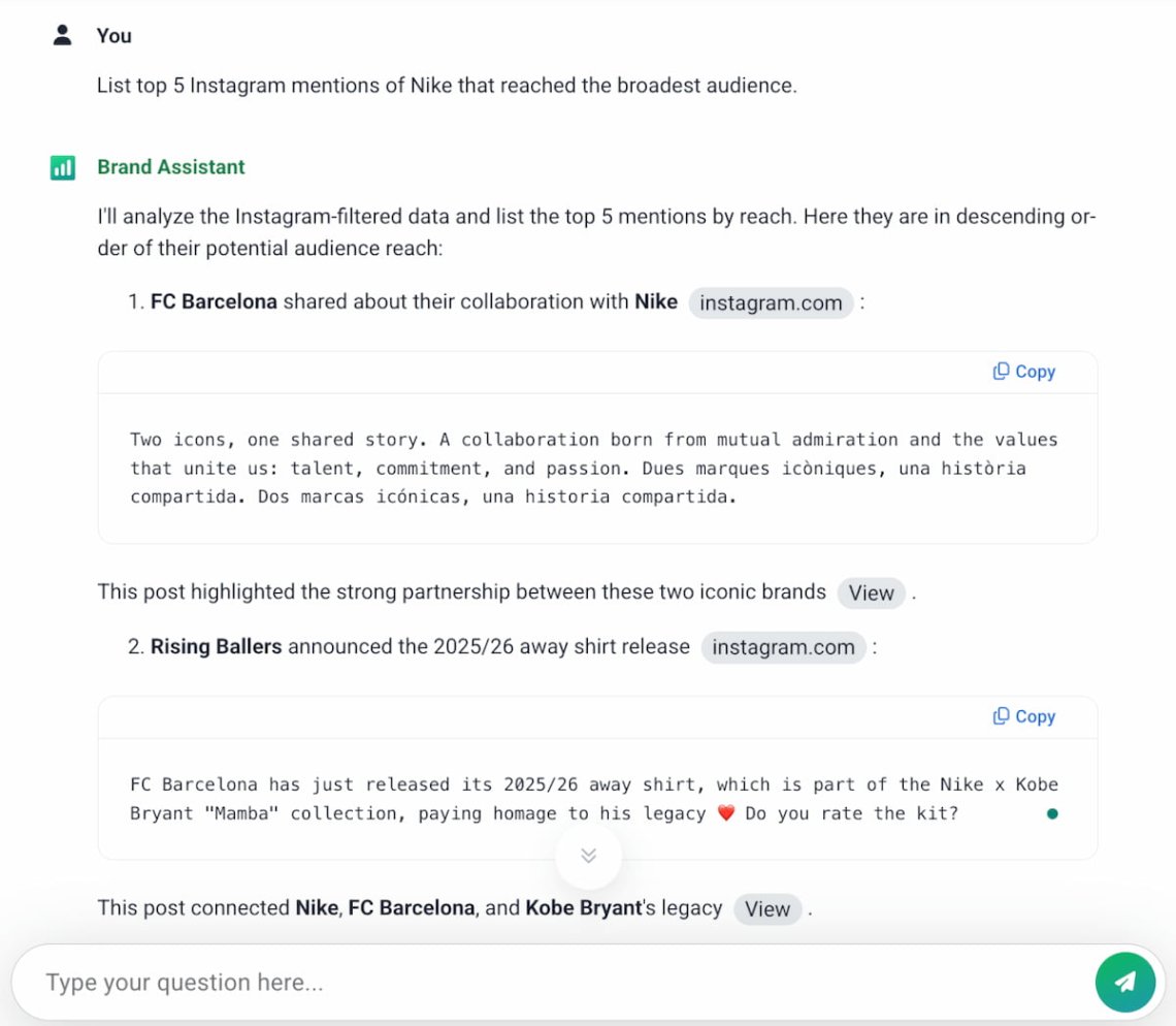 brand24 assistente de marca de IA para rastrear e analisar o Instagram mentions