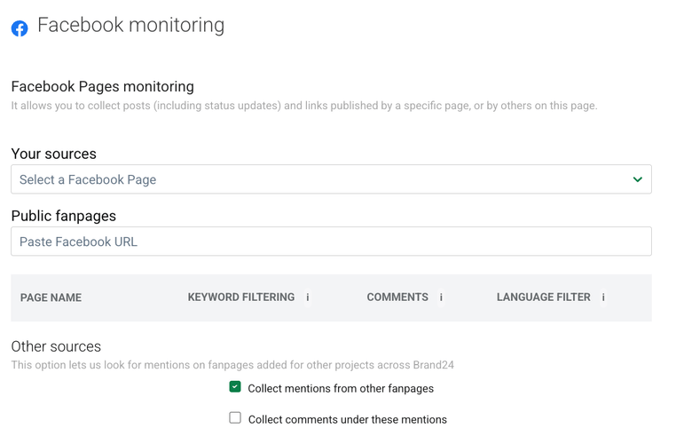 Integrate your facebook profile.