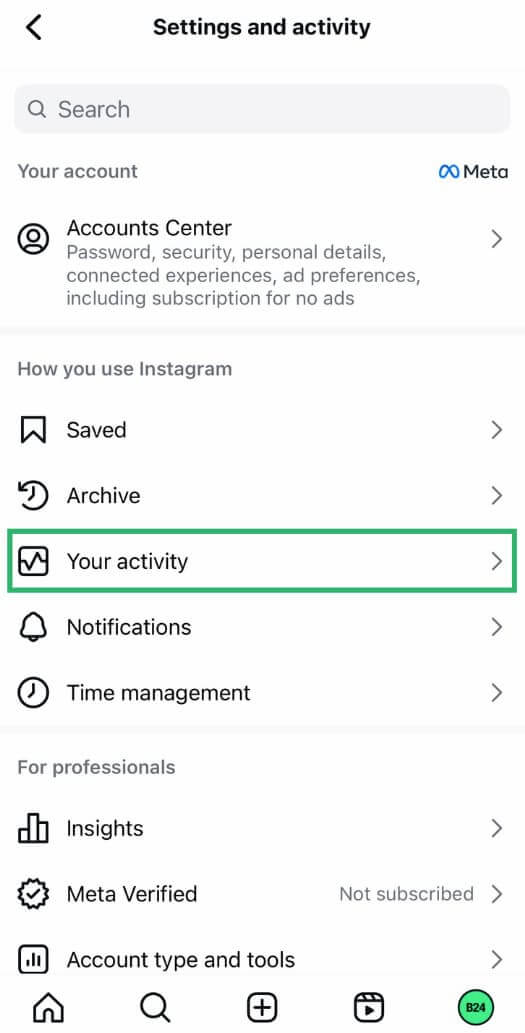 instruções para descobrir a marca do instagram com tags mentions 2