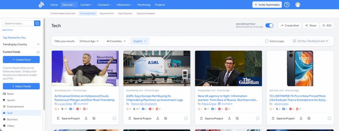Site BuzzSumo