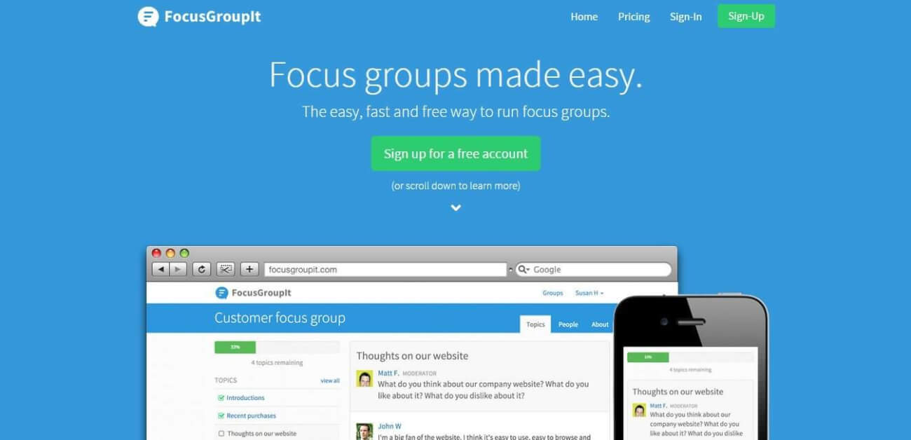 focusgroupit