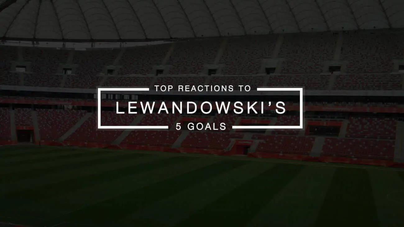 Principales reacciones en las redes sociales a los 5 goles de Lewandowski en 9 minutos