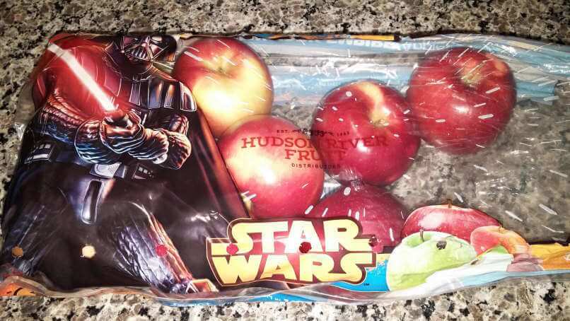 Manzanas Darth Vader