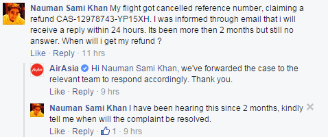 facebook customer service