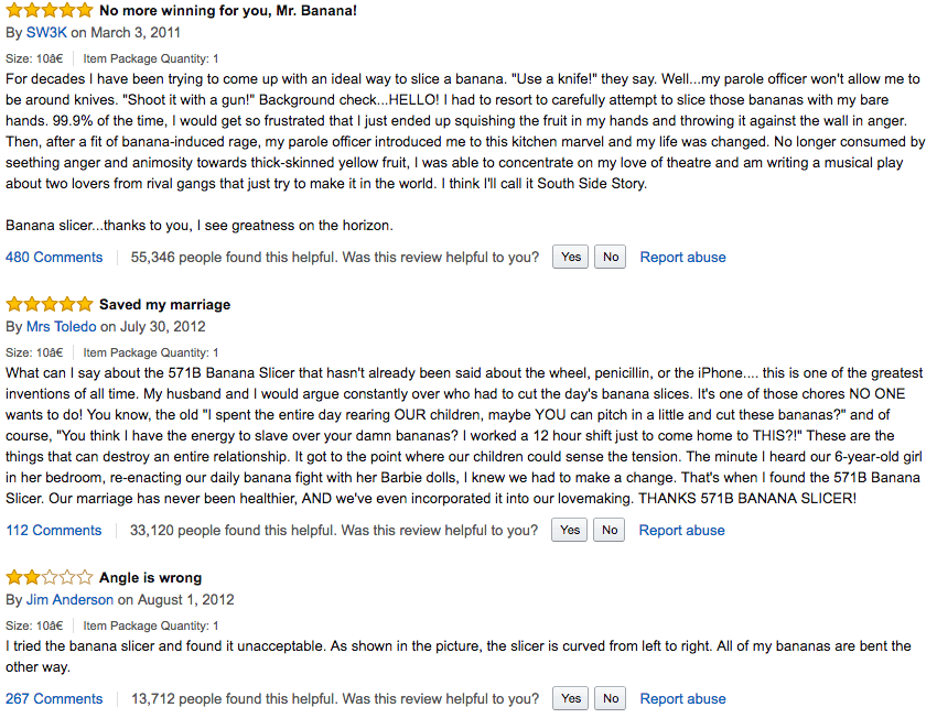 amazon online reviews