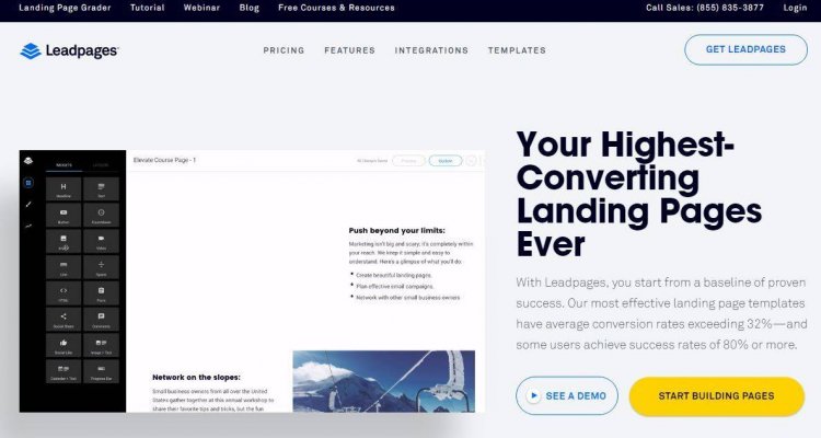 5. Leadpages
