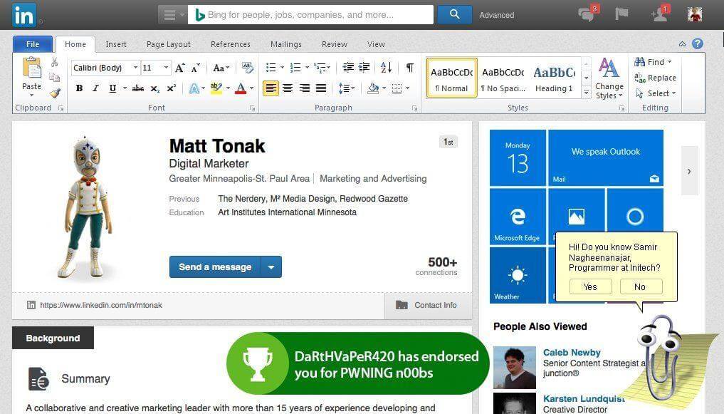 reddit linkedin Microsoft bought LinkedIn