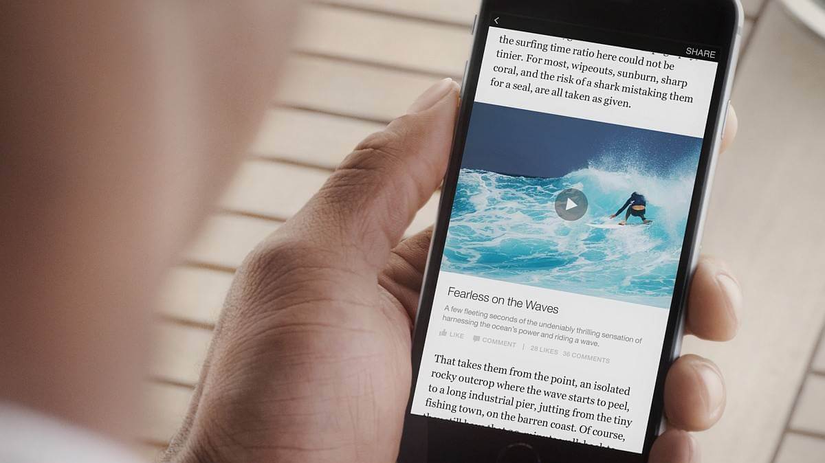 facebook instant articles