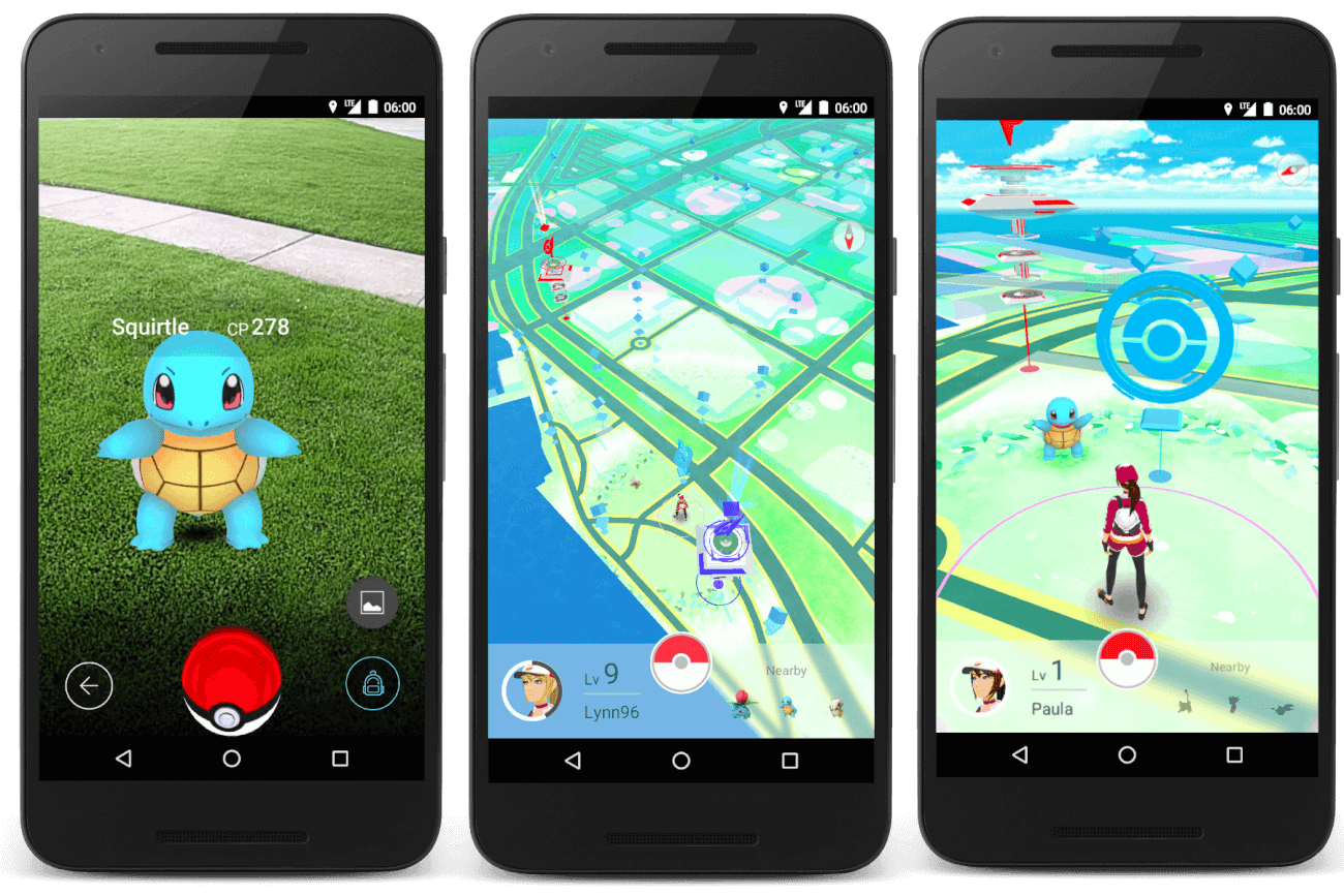 gameplay pokemon go