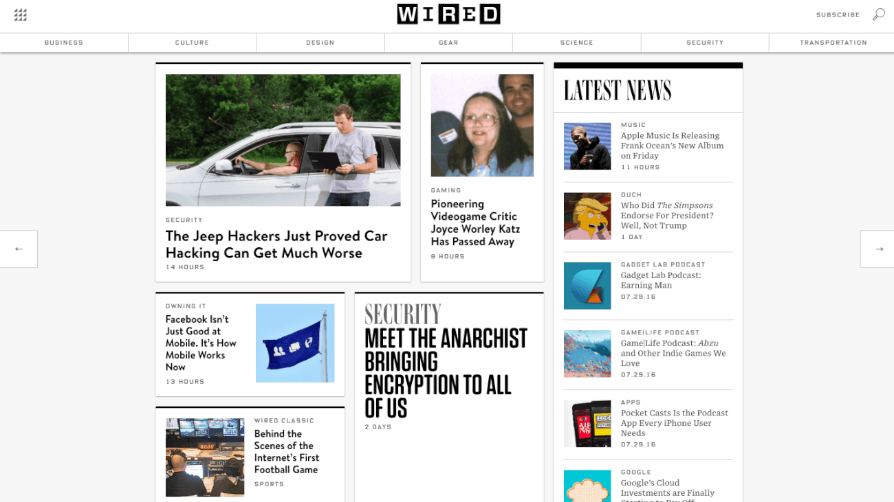 wired.com Dónde obtener las últimas noticias sobre tecnología