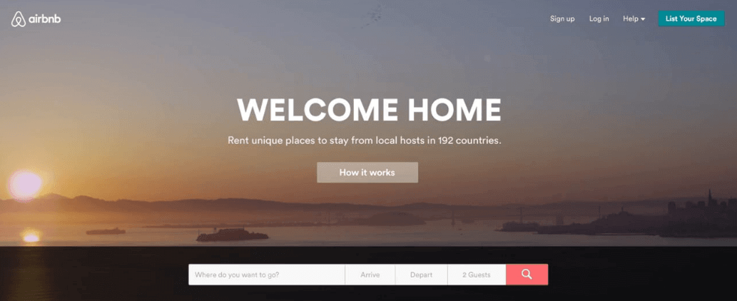"Welcome Home" Airbnb campaign.