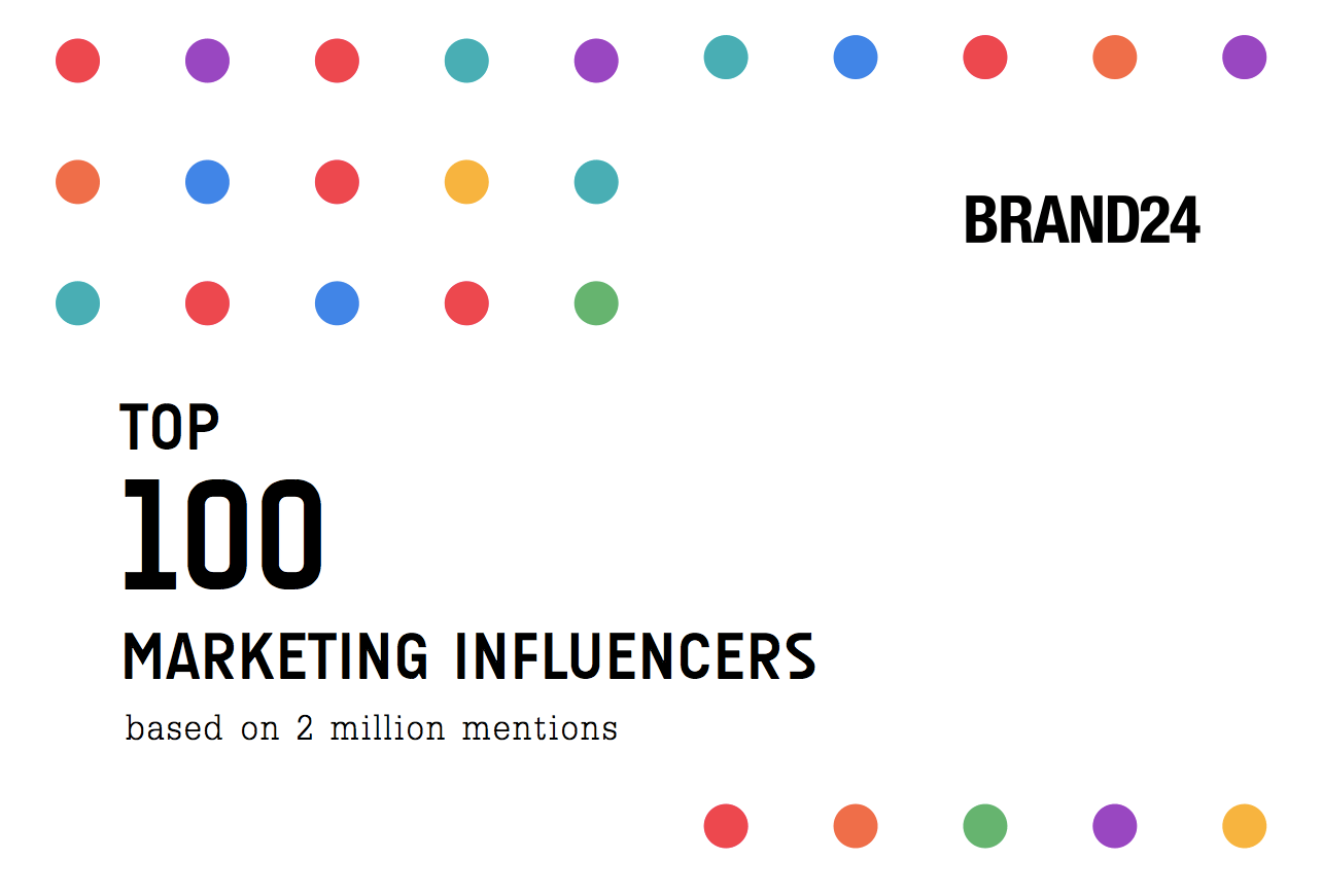 Rapport sur les 100 premiers influenceurs du marketing