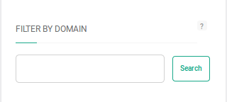 domain filter of social media monitoring tool