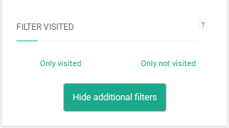 Filter by mentions already visited with social media monitoring tool Brand24
