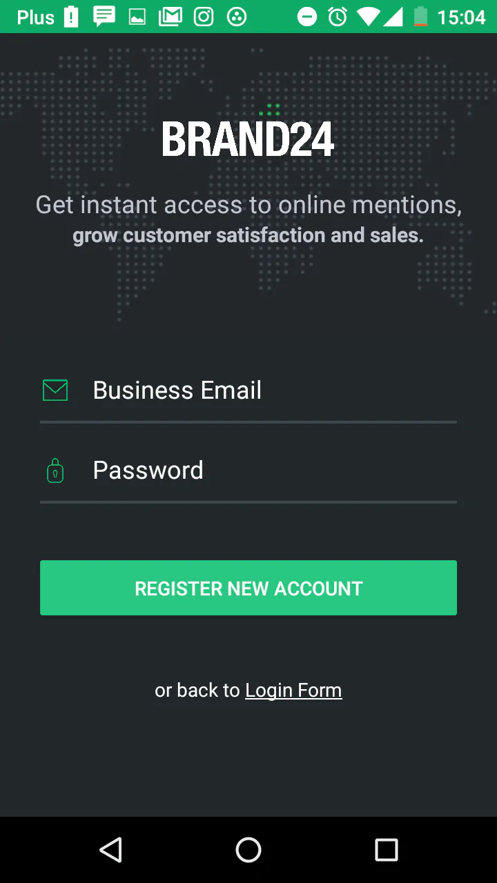 Log In / Register New Account