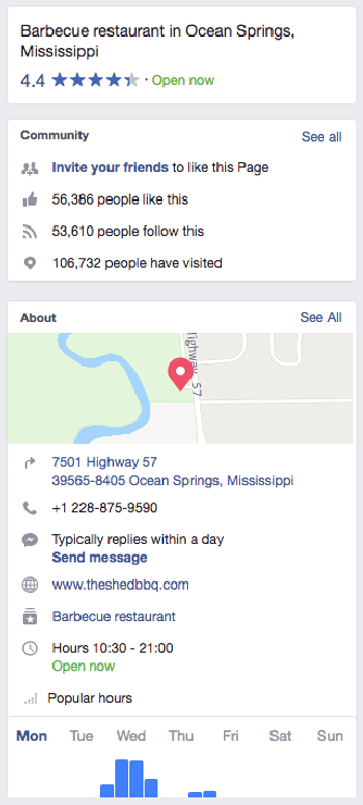 Tip 1. Create proper restaurant social media profiles.