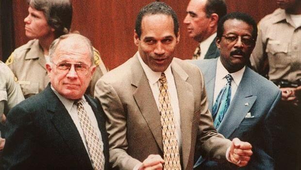 OJ simpson y sus abogados juntos