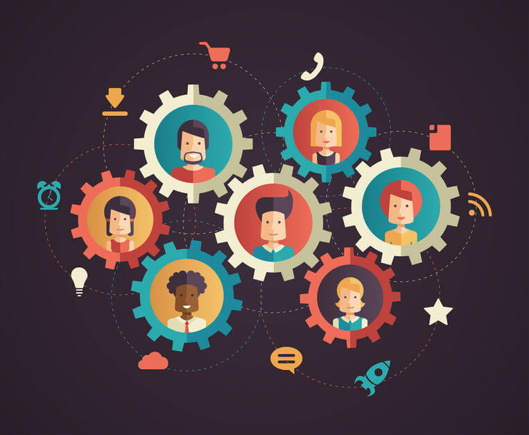 An image presenting a community