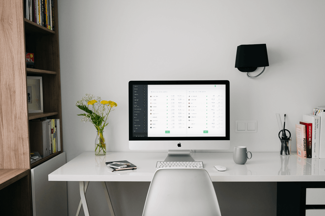 a macbook with metrics showing the most influential authors for a given marketing comparison project