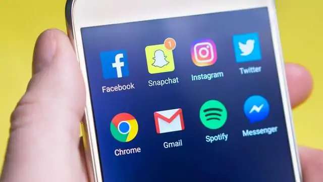 a person holding a smartphone with different social media apps open