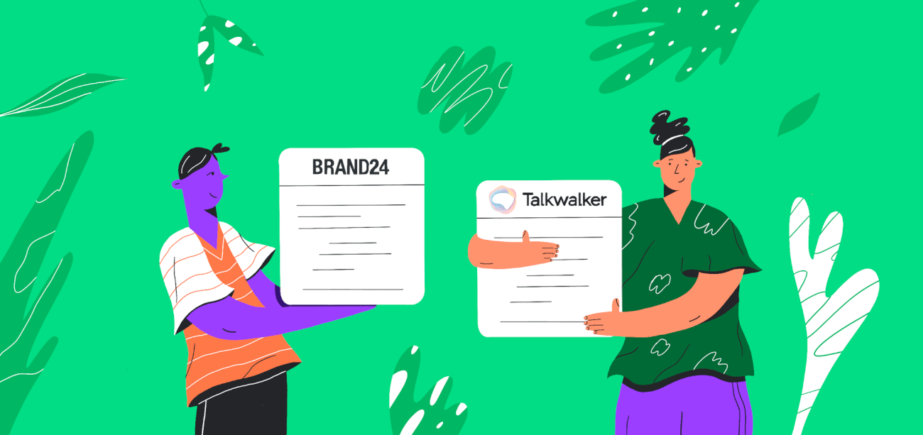 Talkwalker alternatives: Brand24