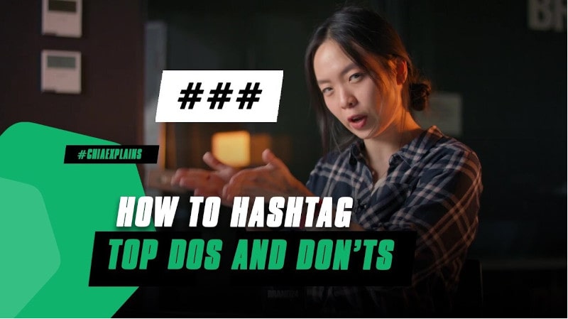 YouTube video: Top hashtag dos and don'ts